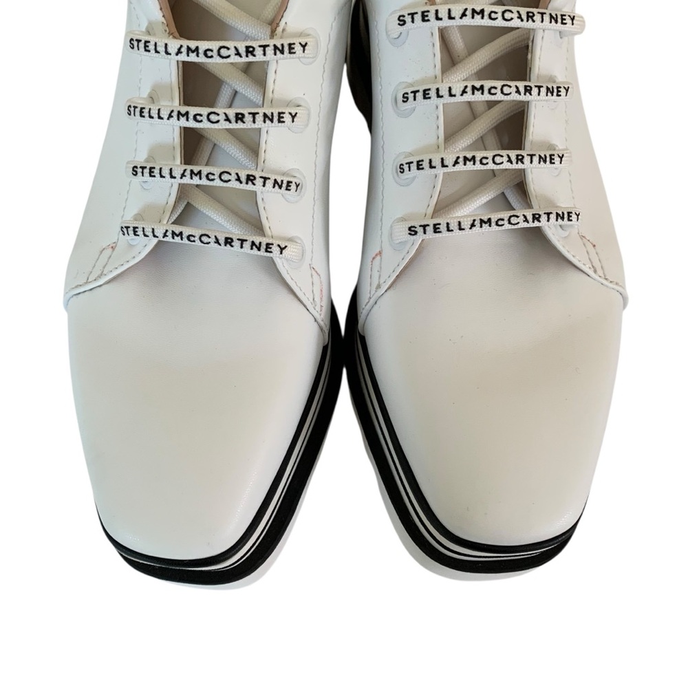 Stella McCartney White “Elyse” Sneakers - Picture 10 of 15